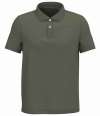 NS207 Native Spirit Piqué Polo Shirt organic khaki colour image